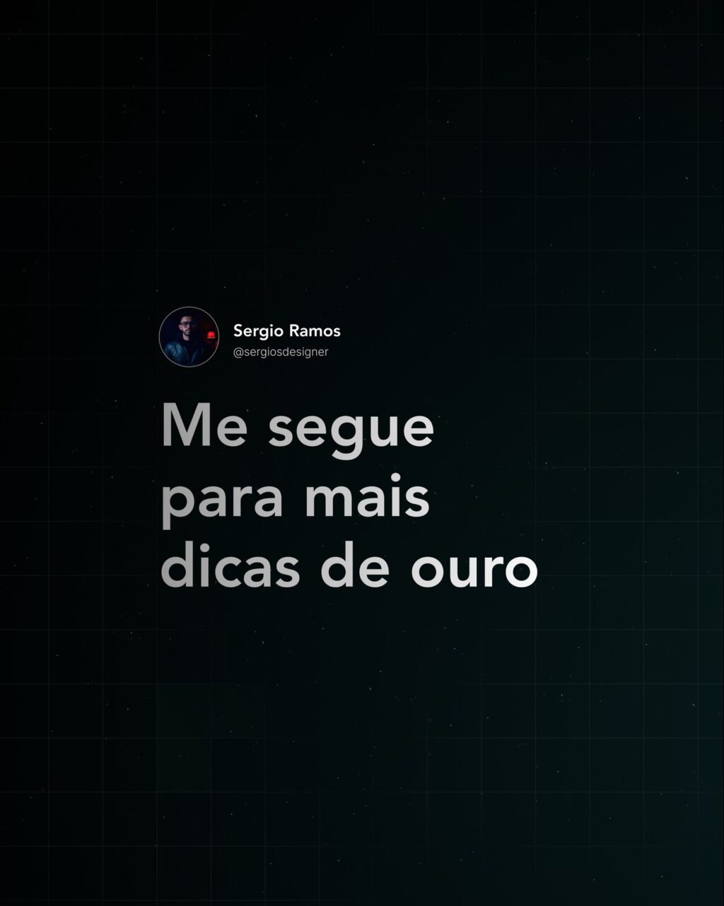 Instagram post from sergiosdesigner. This post is in position 5.