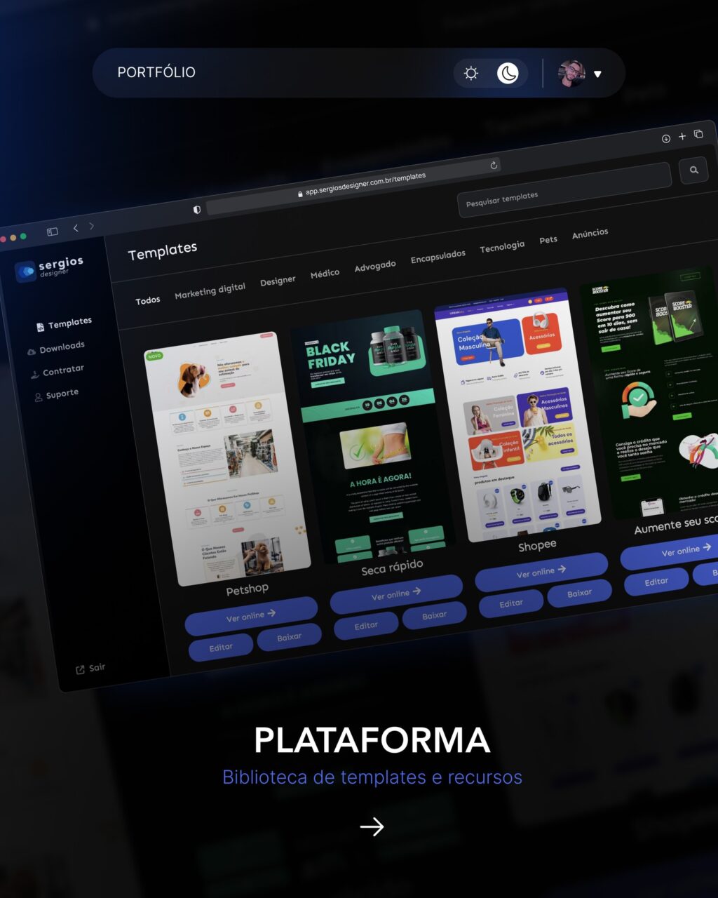 Instagram post from sergiosdesigner. This post is in position 0.