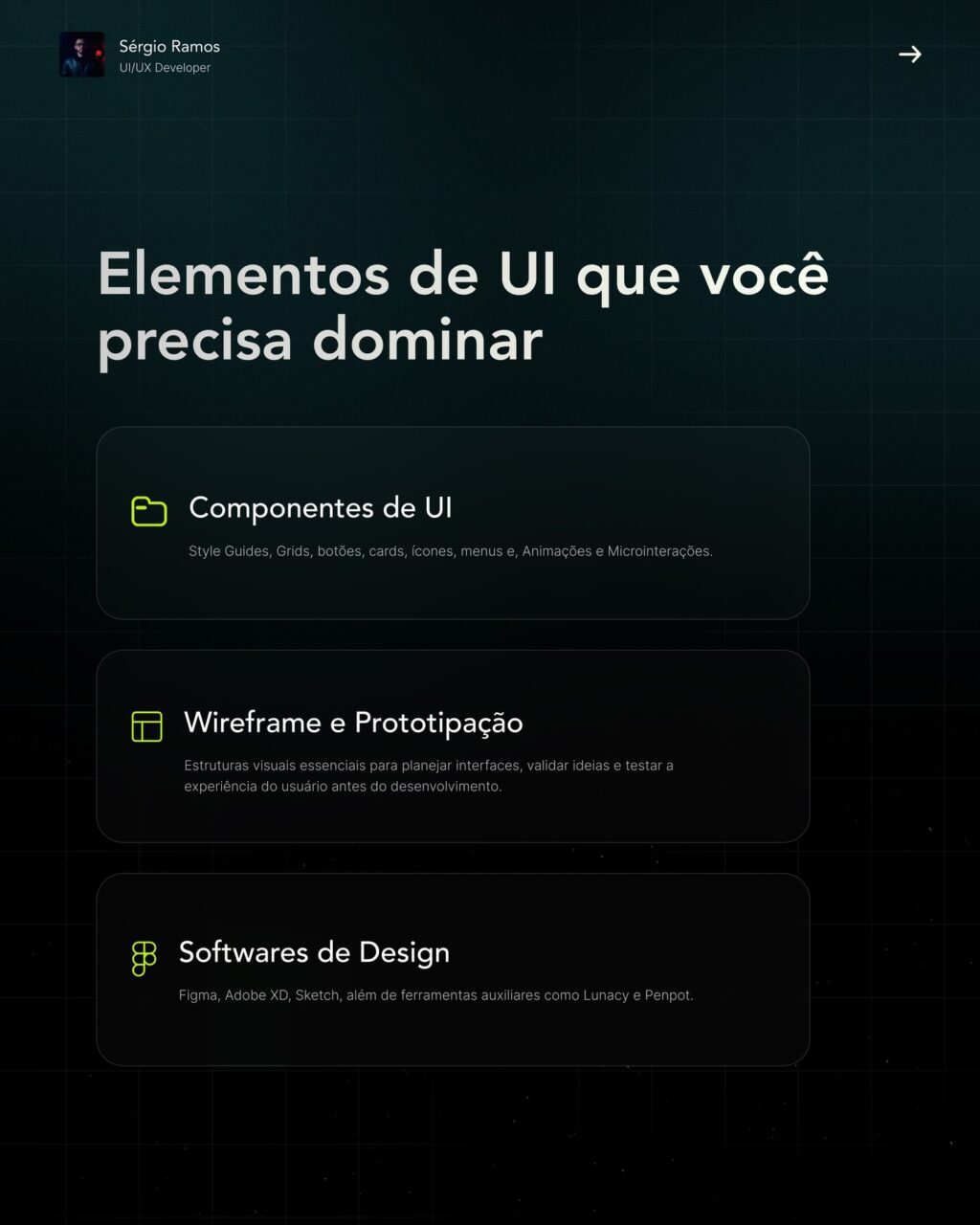 Instagram post from sergiosdesigner. This post is in position 3.