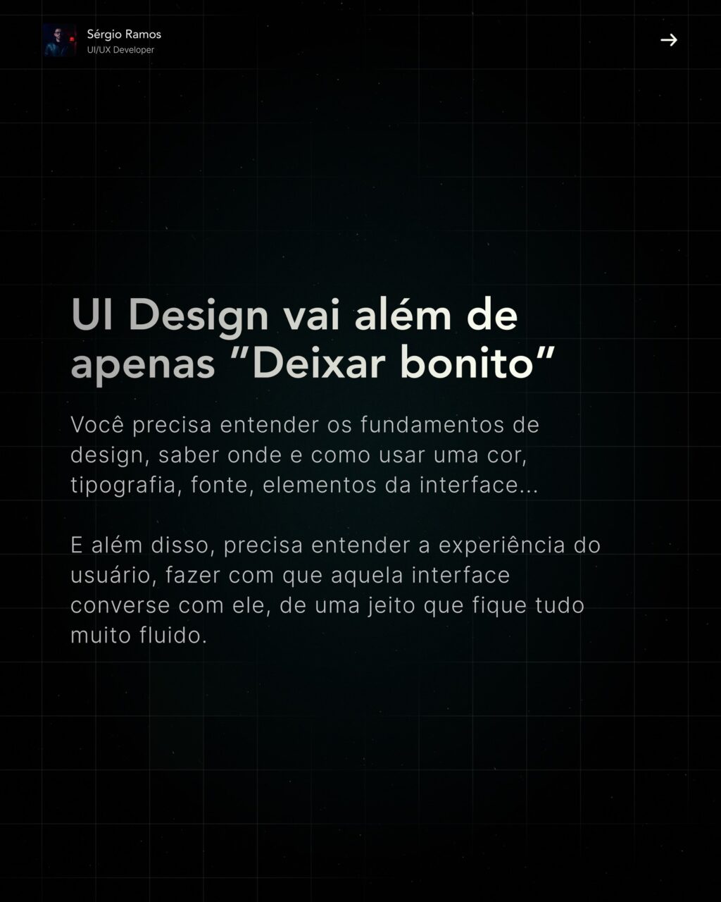 Instagram post from sergiosdesigner. This post is in position 1.